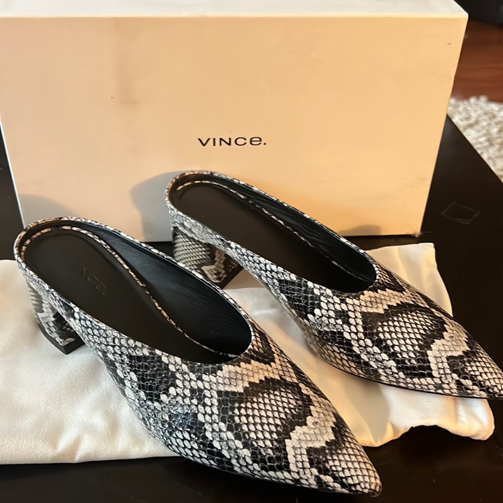 Worn once Vince shoes
